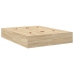 Estructura de cama  Roble de Sonoma Madera elaborada Doble