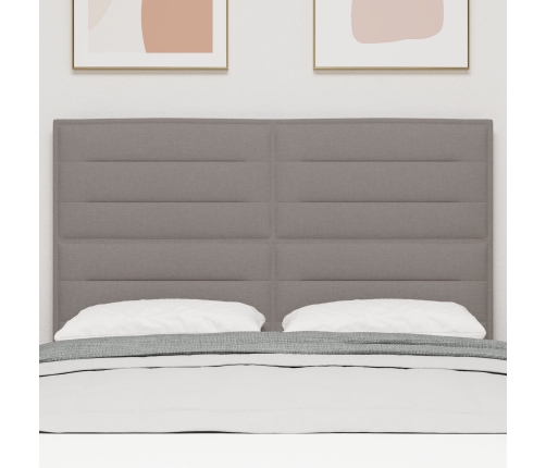 Cabecera LED  Diseño Lines Taupe 80 cm Tela