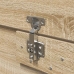 Estructura de cama  Roble de Sonoma Madera elaborada Doble