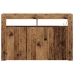 Aparador  Madera Vieja Madera Engineered 116 x 30 x 75 cm Aparador