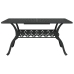 Set de 3 Negro Aluminio Fundido Grande