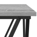 Gris sonoma Madera de ingeniería y metal Mediana Duradera