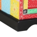 Consola Multicolor de Madera de Mango 50x30x75 cm