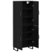 Armarios 2 pcs Negro Roble 69,5x34x180 cm Madera Elaborada