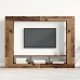 Cabinet de TV Montado en la Pared Madera Vieja 152x22x113 cm
