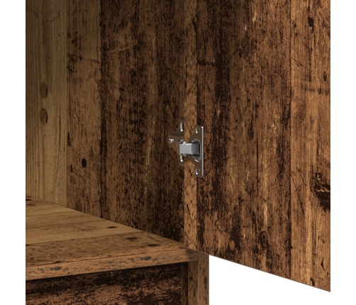 Alto Armario Madera Vieja 40x41x135 cm