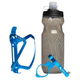 Bike water bottles and bottle holders